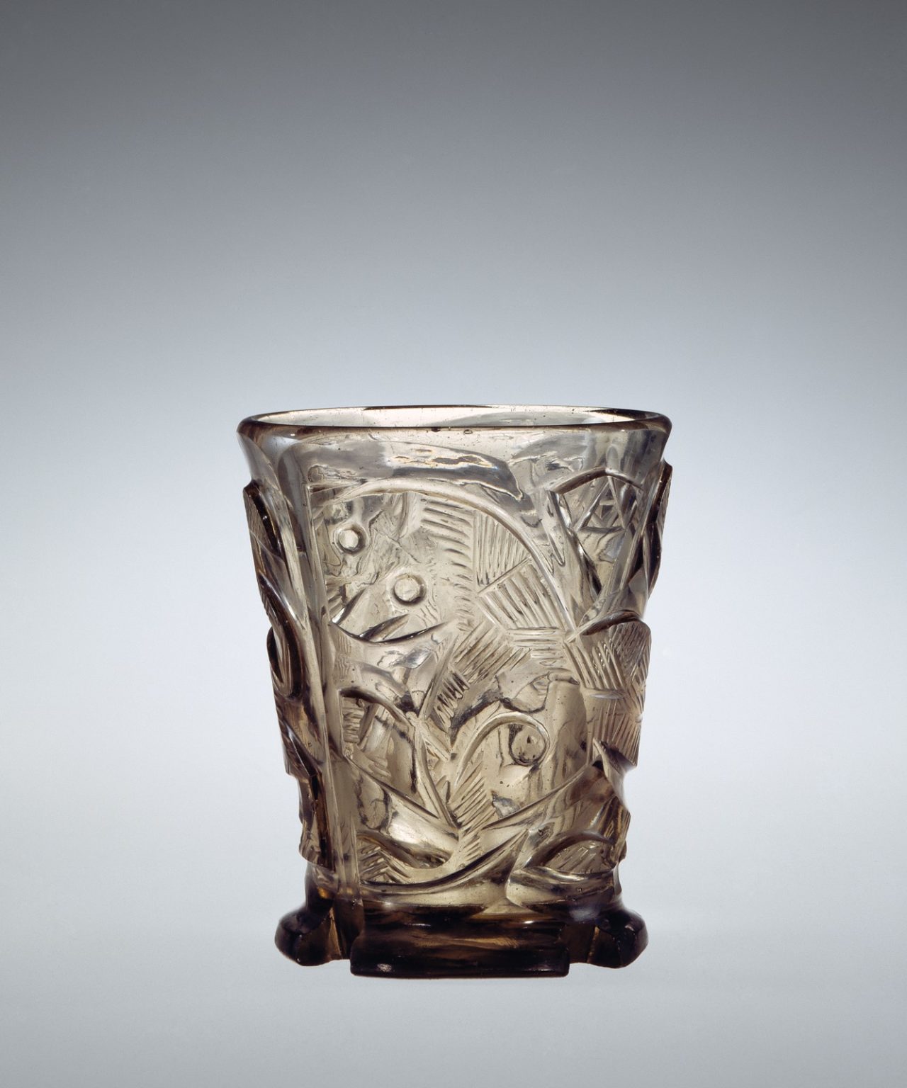 Figure 4 Beaker with Lions (1175–1225). CMoG 67.1.11. Image licensed by The Corning Museum of Glass, Corning, NY (www.cmog.org) under CC BY-NC-SA 4.0.