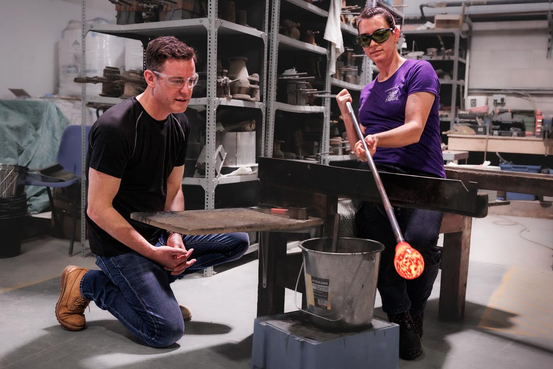 Half-Day Glassblowing Tuition