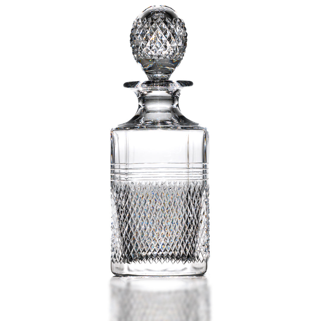 Four Rings - Square Liqueur Decanter