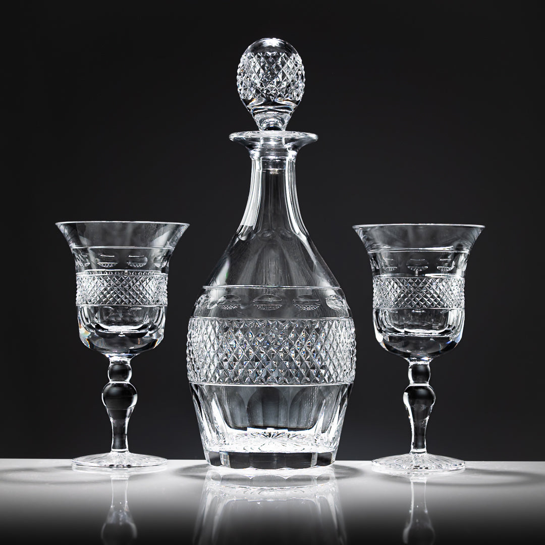 Grasmere Wine Decanter & Large Goblet Set