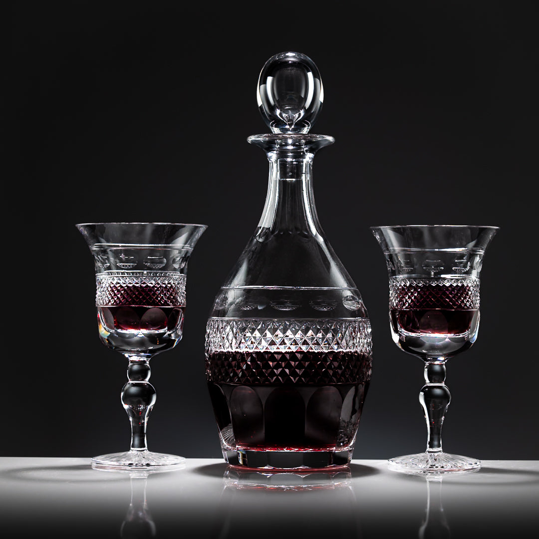 Grasmere Wine Decanter & Large Goblet Set