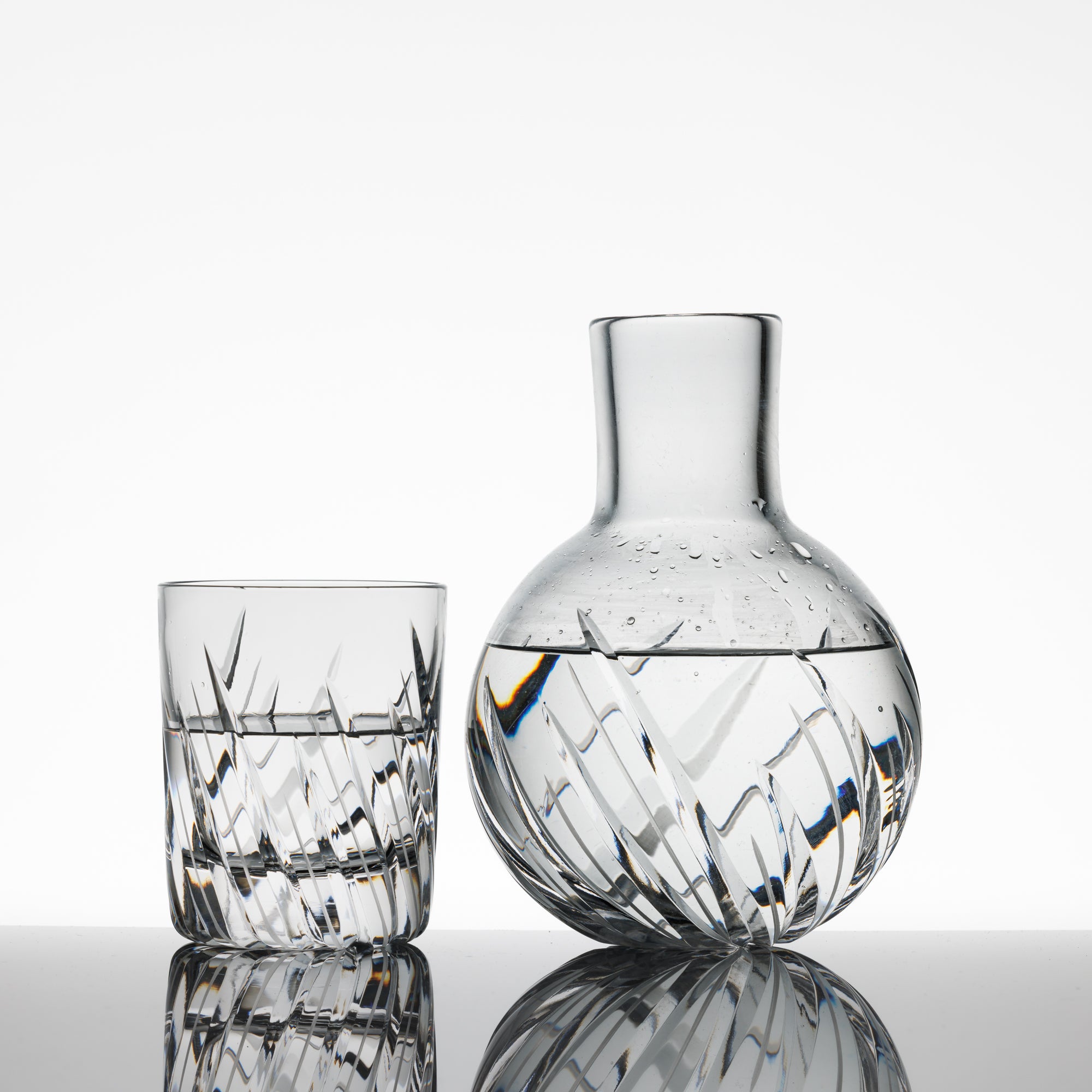 LORE Croft & Up - Water Carafe & 8oz Old Fashioned Tumbler