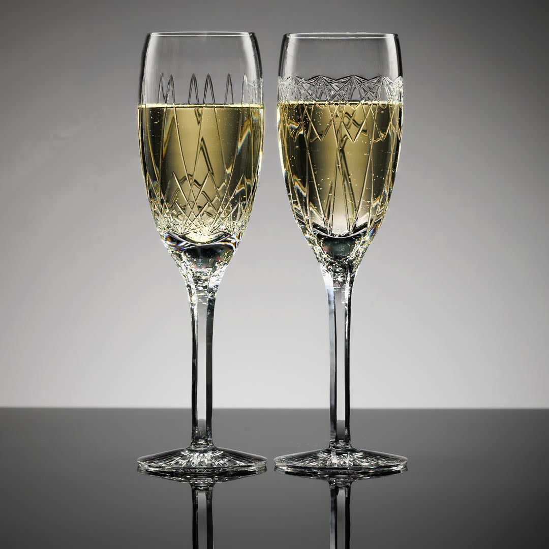 Kaleidoscope - Champagne Flute (DOWN) (The Outlet)