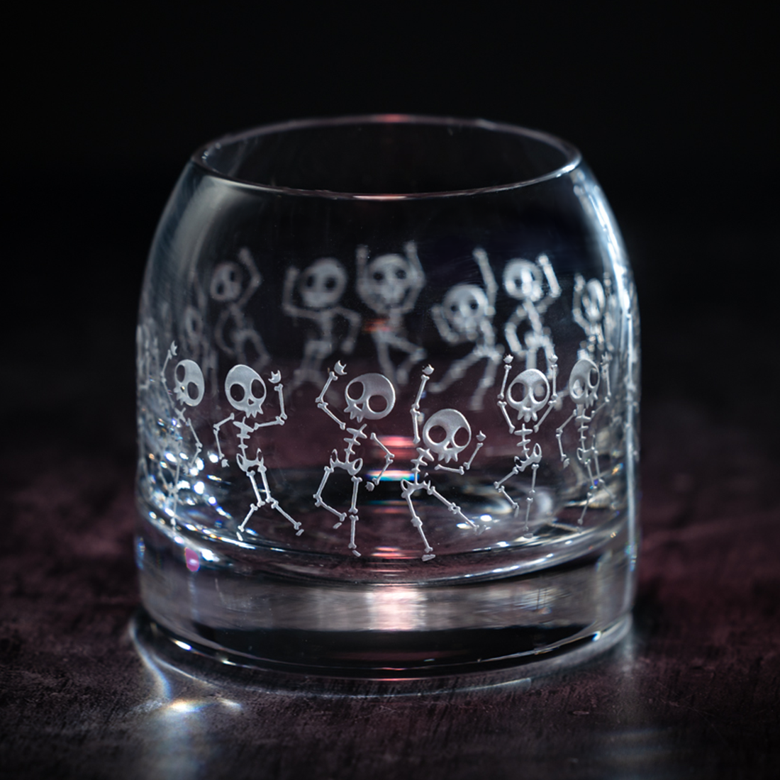 Skeleton Dance Tealight Holder