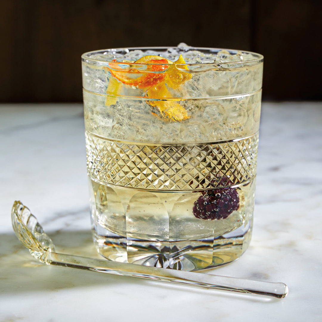 Grasmere Double Old Fashioned - 12oz (Engraving: 3 hollows removed)