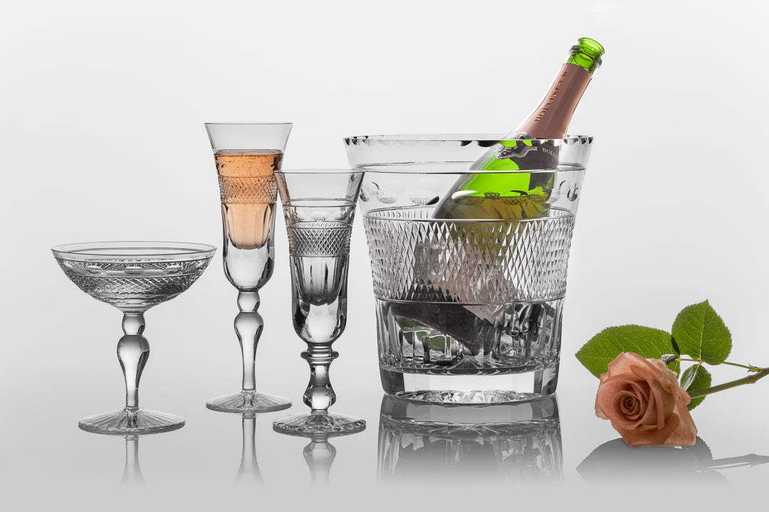 Grasmere - Champagne - Vintage Flute (Engraving - Diamond & 3 hollows removed) (The Outlet)