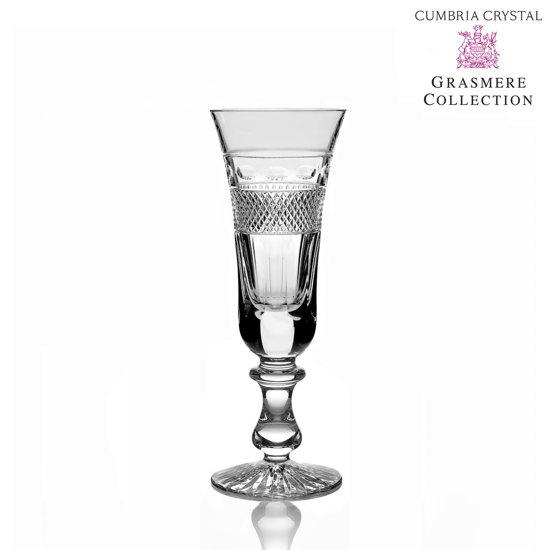 Grasmere - Champagne - Vintage Flute (Engraving - Diamond & 3 hollows removed) (The Outlet)