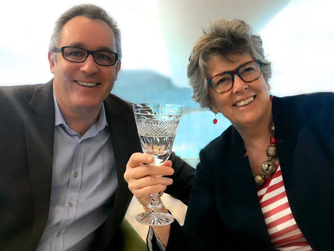 Grasmere Cumbria Baluster - Goblet (Engraving - Diamonds & 3 hollows removed)