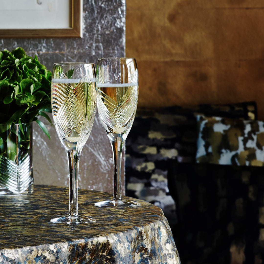 Palm Champagne Flute (The Outlet)