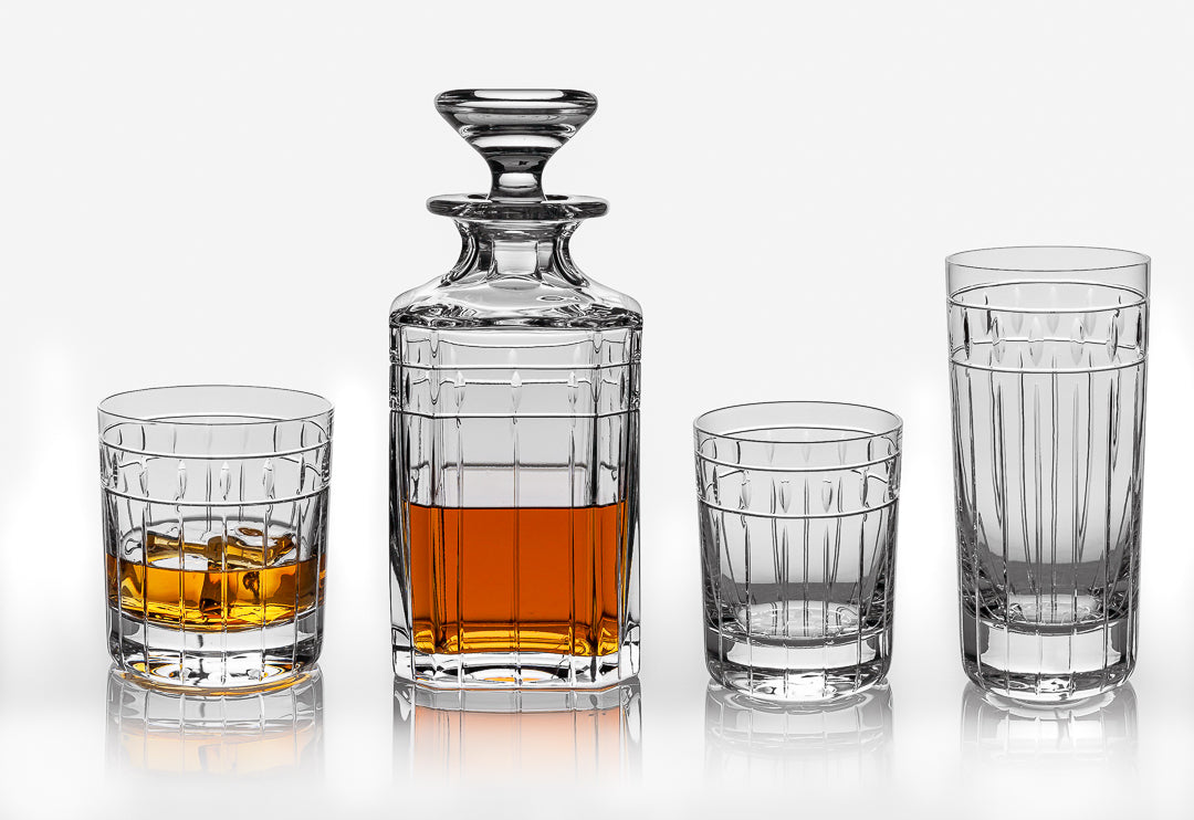 Regency lead crystal spirit whisky collection