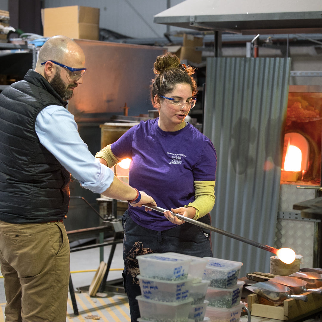 Full-day Glassblowing Tuition Voucher for Two People