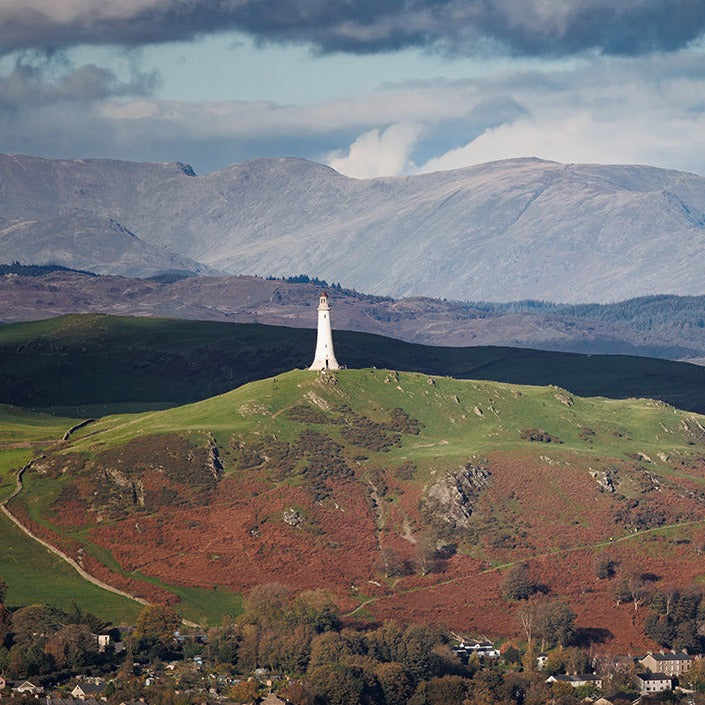 Greeting Card: The Hoad Monument, Ulverston, Cumbria