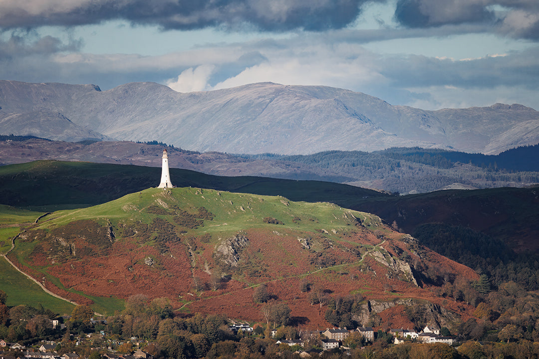 Greeting Card: The Hoad Monument, Ulverston, Cumbria