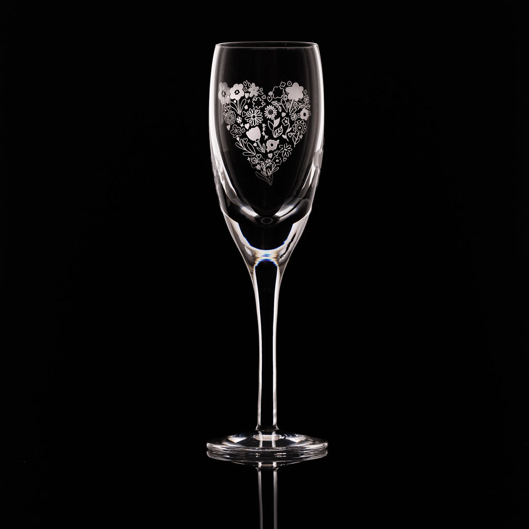 Mother's Day - Wild Meadow Champagne Flute (The Outlet)