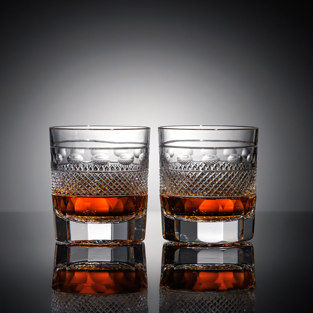 Grasmere Square Spirit Decanter and Pair of Whisky Tumblers