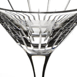 Clear and Grey - Medium Martini Glass (Outlet Stock)