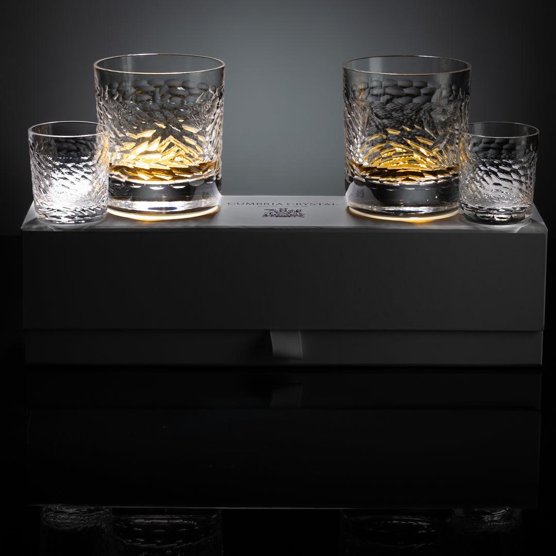 Winter Edition - Battuto Tumbler & Taster Glass Gift Set