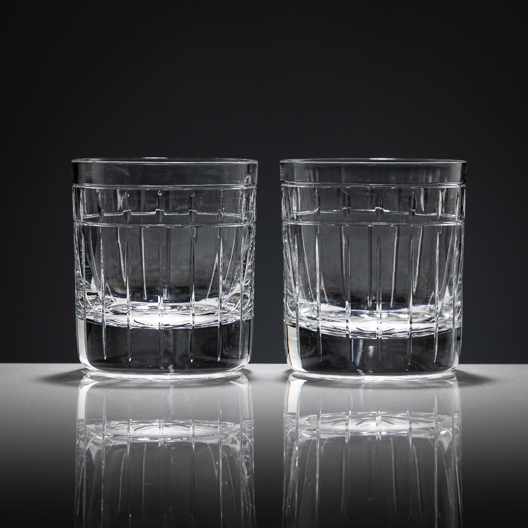 Black Friday - Pair of Regency 12oz Whisky Glasses