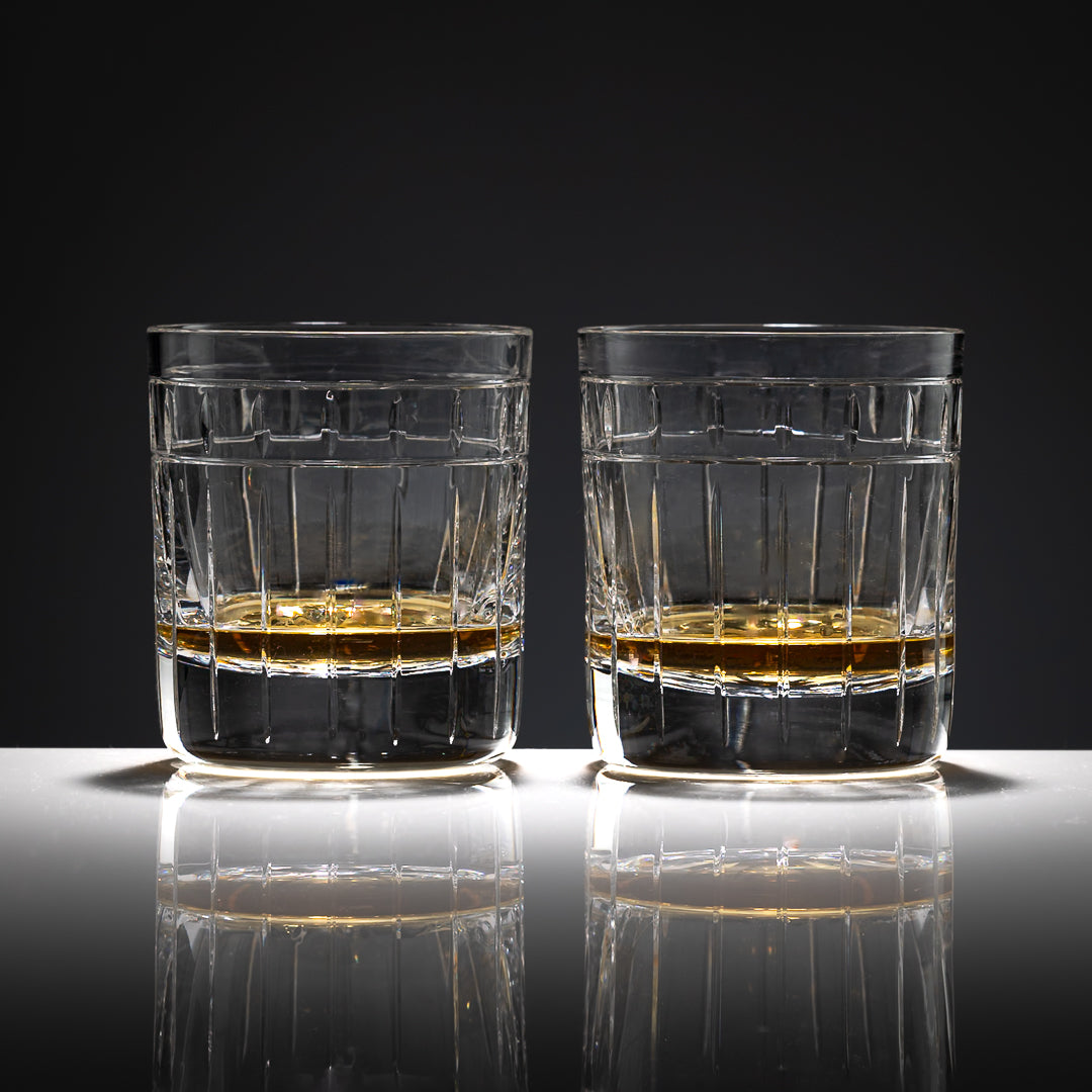 Black Friday - Pair of Regency 12oz Whisky Glasses