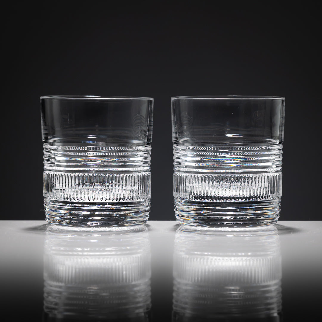 Pair of Loop 12oz Whisky Glasses (The Outlet)