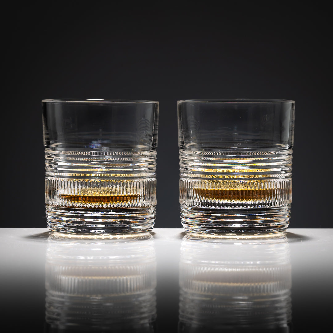 Black Friday - Pair of Loop 12oz Whisky Glasses