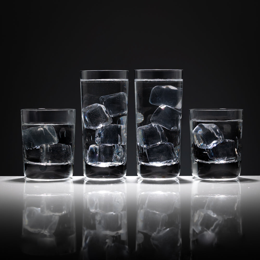 Black Friday - Bubbles Small Highball & 8oz Whisky Glass Set