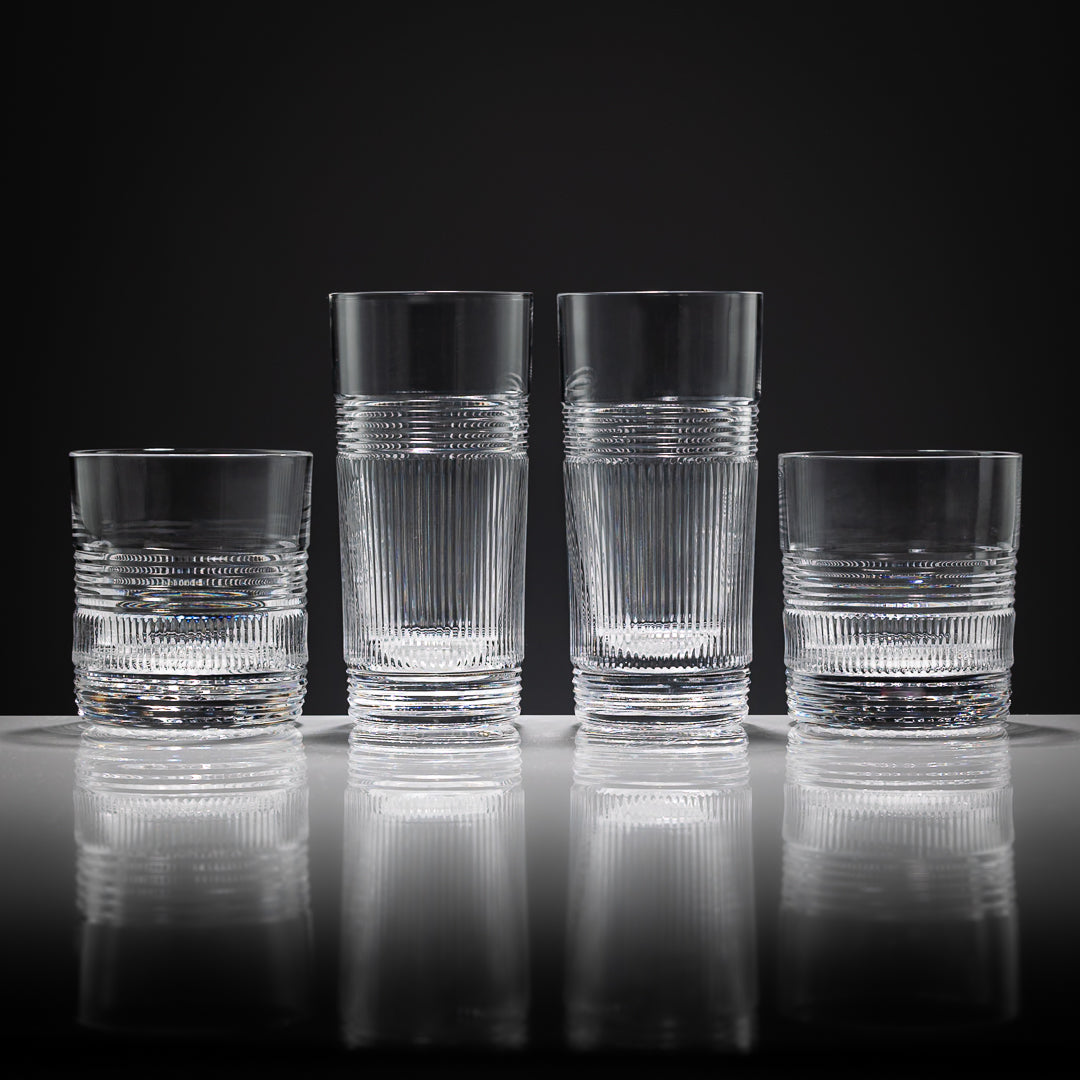 Black Friday - Loop Large Highball & 12oz Whisky Glass Set