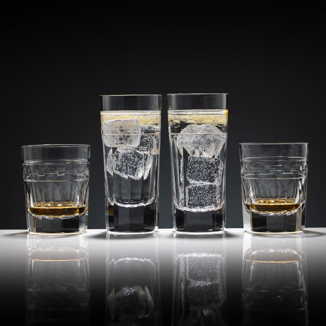 Black Friday - Helvellyn Small Highball & 8oz Whisky Glass Set