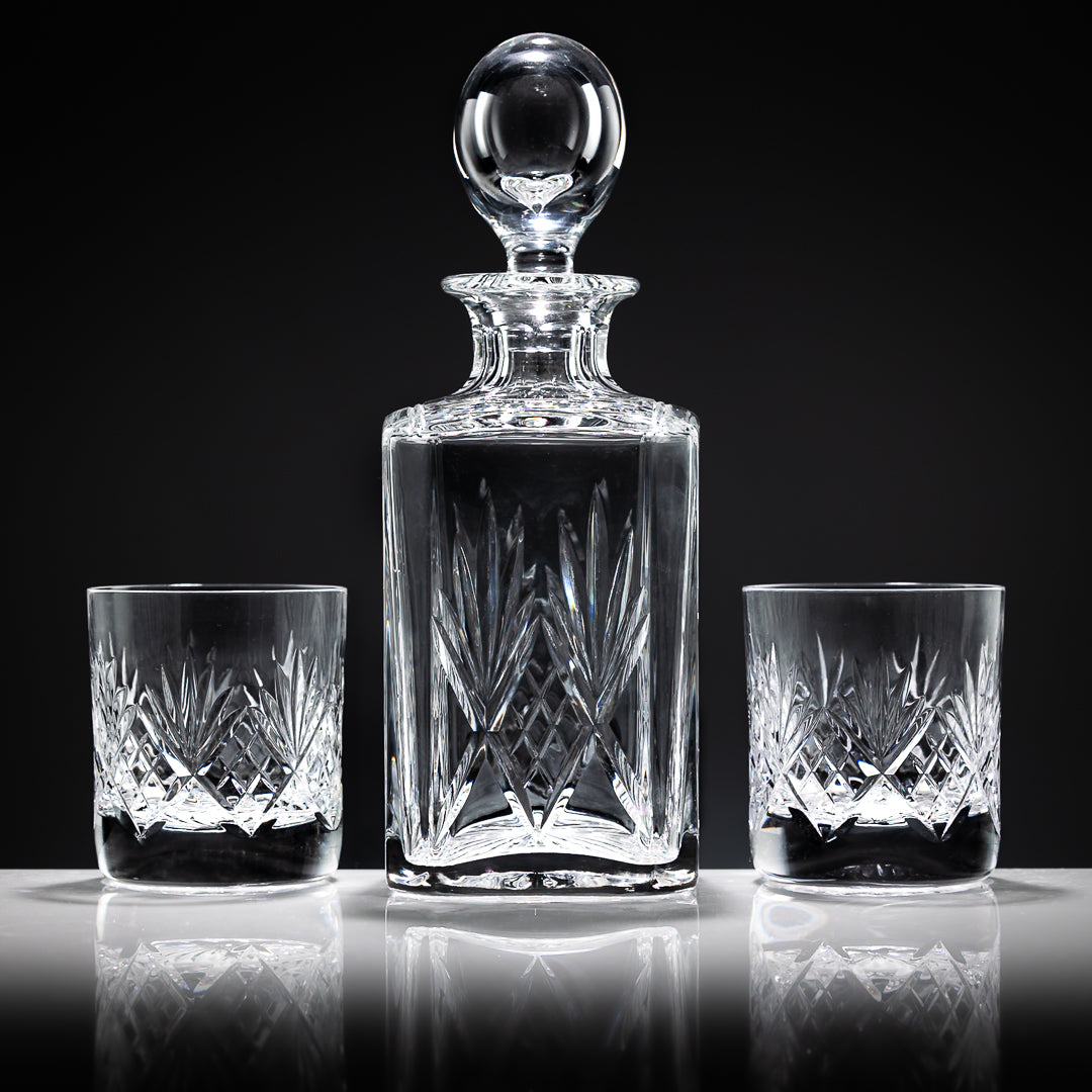 Black Friday - Langdale Spirit Decanter & 12oz Whisky Glass Set