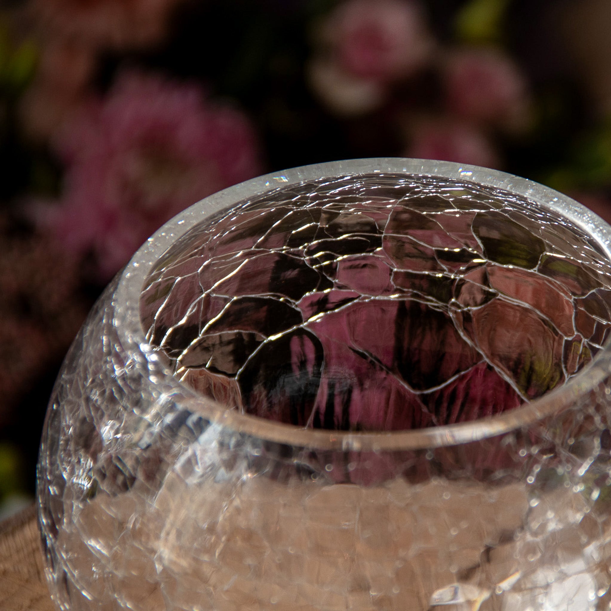 Crackle Bowl / Vase - Medium (The Outlet)