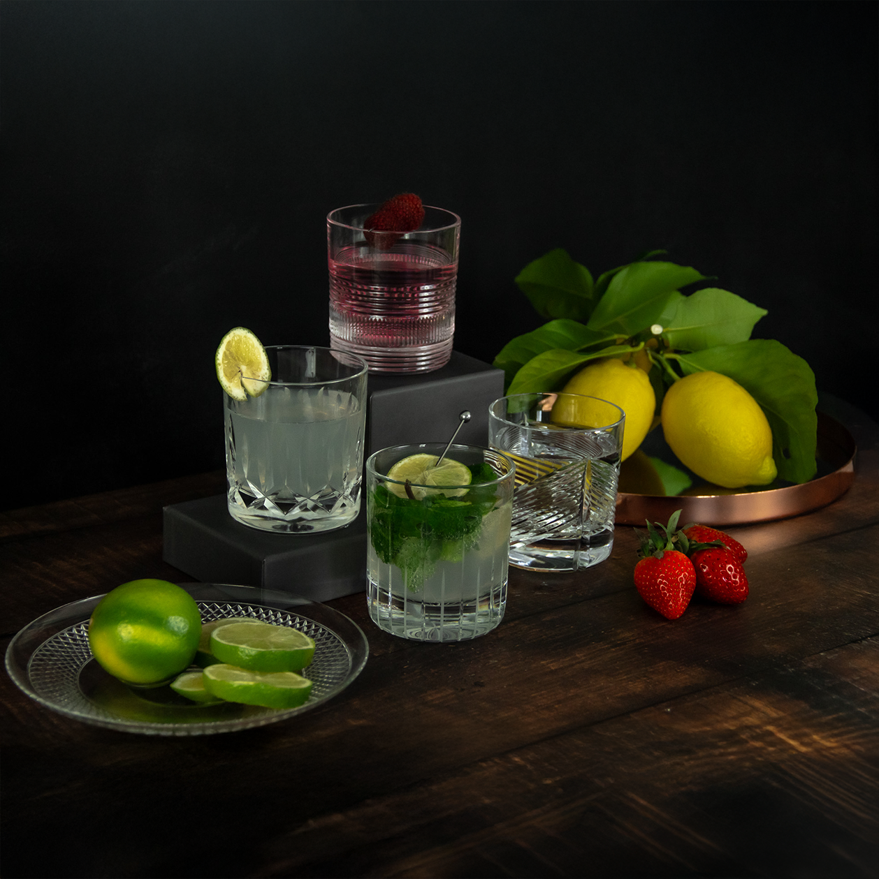 Mixology - Old Fashioned Tumbler Set