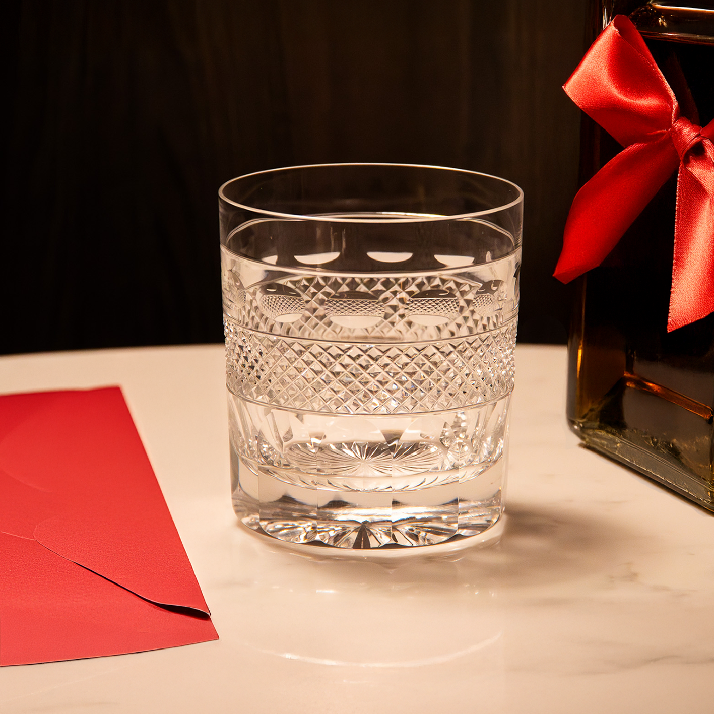 Valentine's Day Grasmere Double Old Fashioned (DOF) Whisky Tumbler (The Outlet)