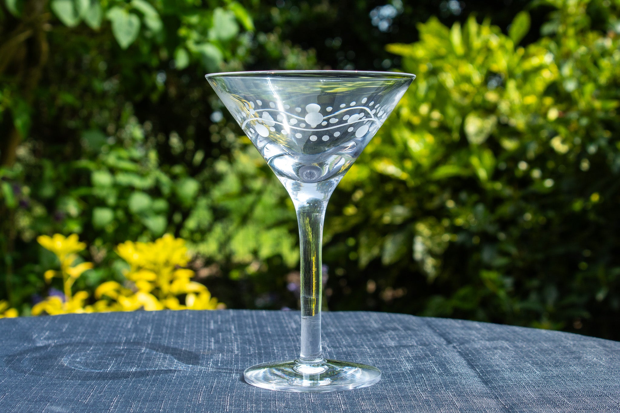 Summer Tide Martini Glass