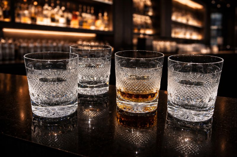 Grasmere Double Old Fashioned Whisky Tumblers (Set of Four) - The Outlet