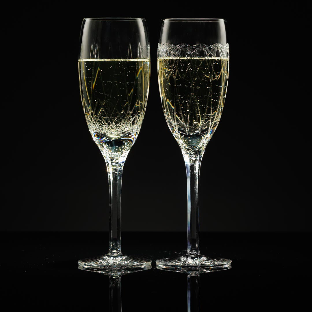 Kaleidoscope - Champagne flutes (PAIR)