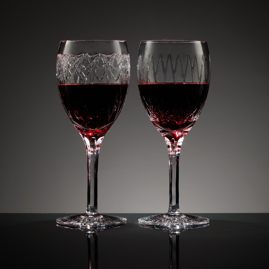 Kaleidoscope - Wine Goblets (PAIR)