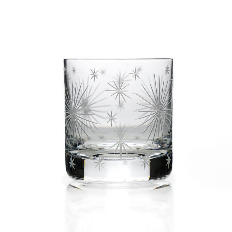 Starburst - Double Old Fashioned (DOF) Tumbler 12oz: (Outlet Stock)