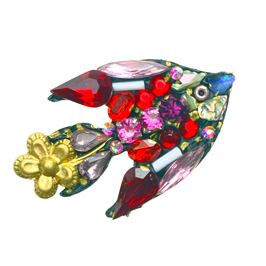 Brooch: Angel Fish