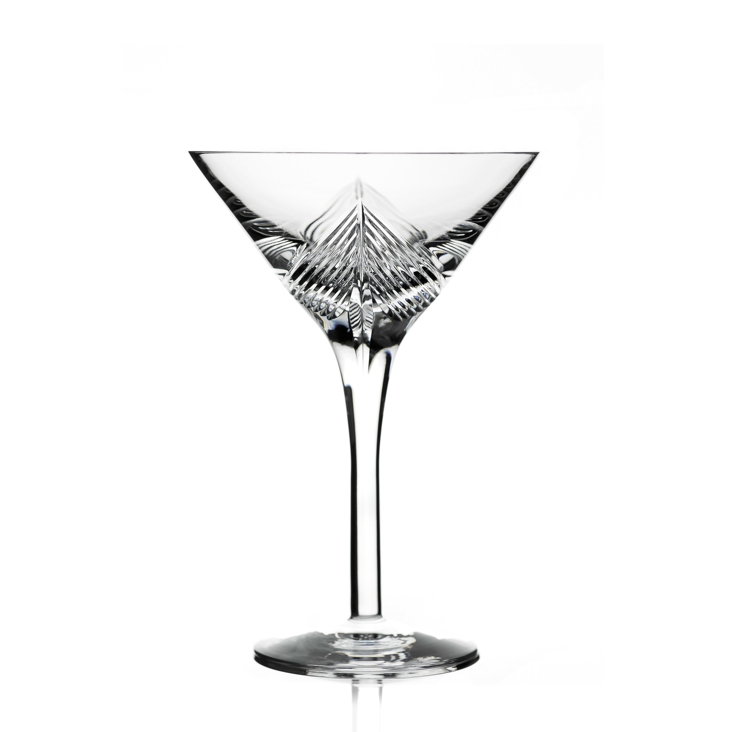 Palm Martini Glass (Factory Outlet Stock).